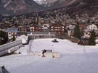 si prepara lo ski stadium